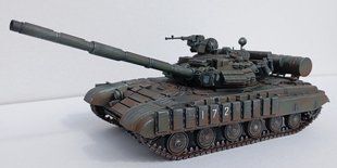 Масштабна модель танка Т-64БВ &mdash; легенда у вашій колекції Масштаб 1:35 009 фото